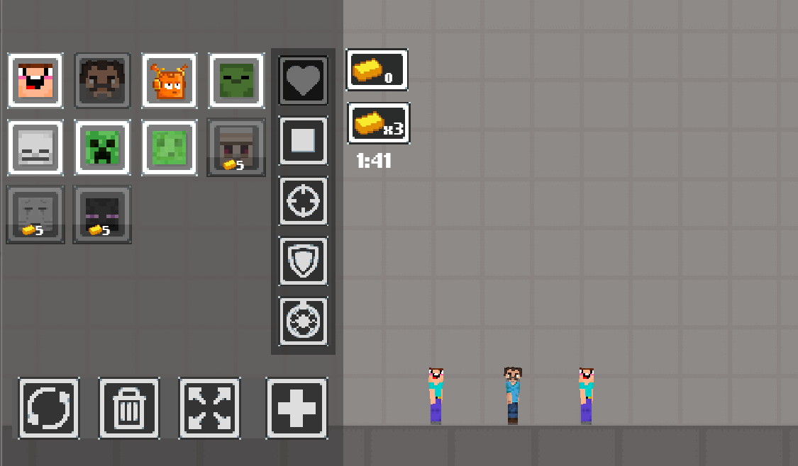 Sprunki And Nubik Playground Machine Mod gameplay scene